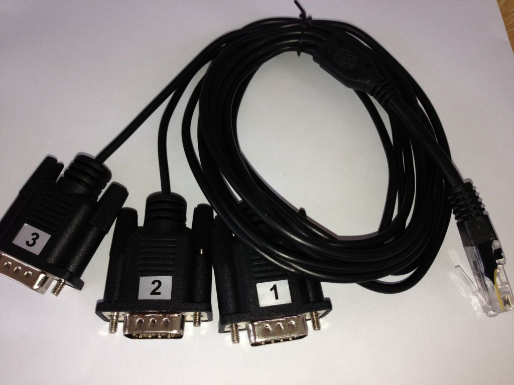 ALLNET MSR ALL4500 zubehör COM-Port Adapter mit 3 seriellens