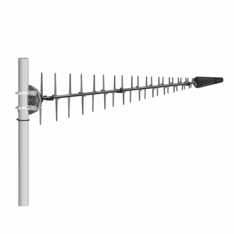 Poynting · Antennen · 5G/LTE · Mast · A-LPDA-0500-V1-01 · silber · N-Type · WiFi 6 · LoRa Helium · 11dbi Yagi/Mast