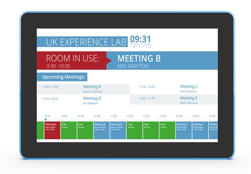 ALLNET Meetingraum RGB LED Tablet 10 Zoll RK3568, 8GB/32GB, Wifi 6,Android 11, NFC, Farbe schwarz, MeetOne-101-C0