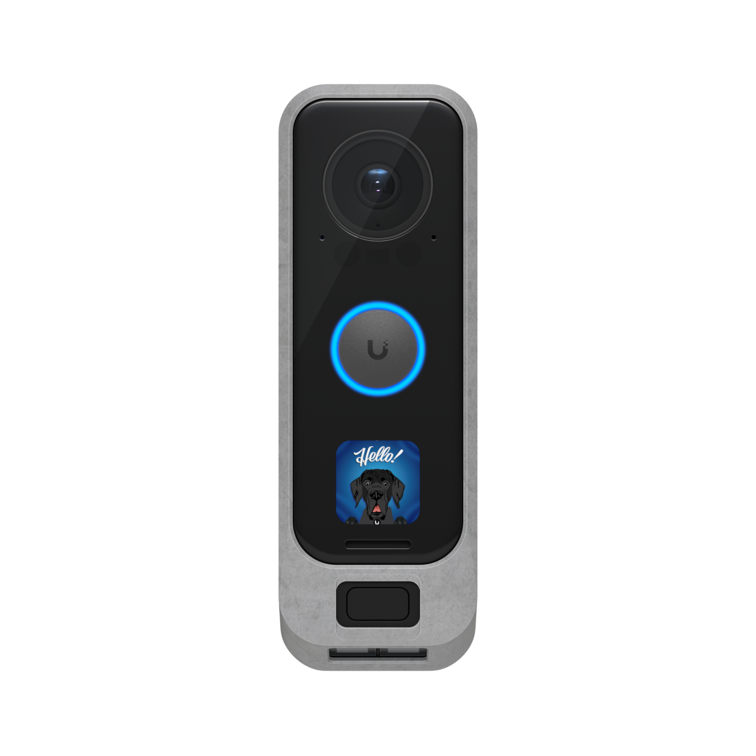 Ubiquiti Unifi G4 Doorbell Pro Cover/for the G4 Doorbell Pro/ UACC-G4-DB-Pro-Cover-Concrete