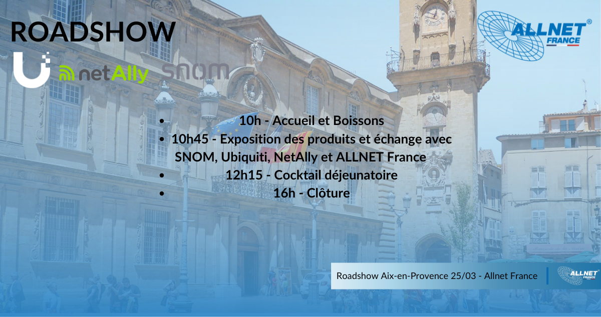 ✨ ALLNET France est en route pour Aix-en-Provence ! ✨