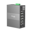 TP-Link Switch Easy Managed Industrial Switch • 10 Port • 6x PoE++, 2x PoE++, 2x GbE • Omada • IES210GPP