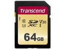 Flash SecureDigitalCard (SD)  64GB - Transcend 500S