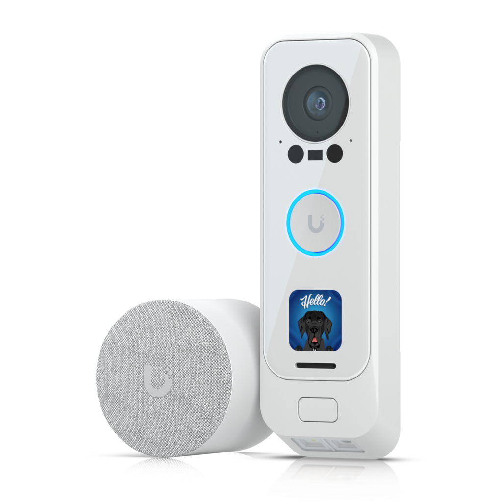 Ubiquiti Unifi Protect G4 Doorbell Professional PoE Kit / Türklingel / Wifi / 8MP Kamera / 2-Way Audio / UVC-G4 Doorbell Pro PoE Kit-White