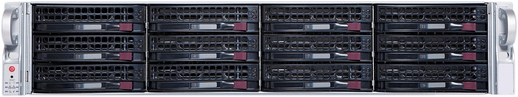 Hanwha Vision Recorder Appliance • BLAZE-Server • 2U • BRS-12BAY-SERVER-192TB-WS25 • 192TB • RAID5 • (160TB)
