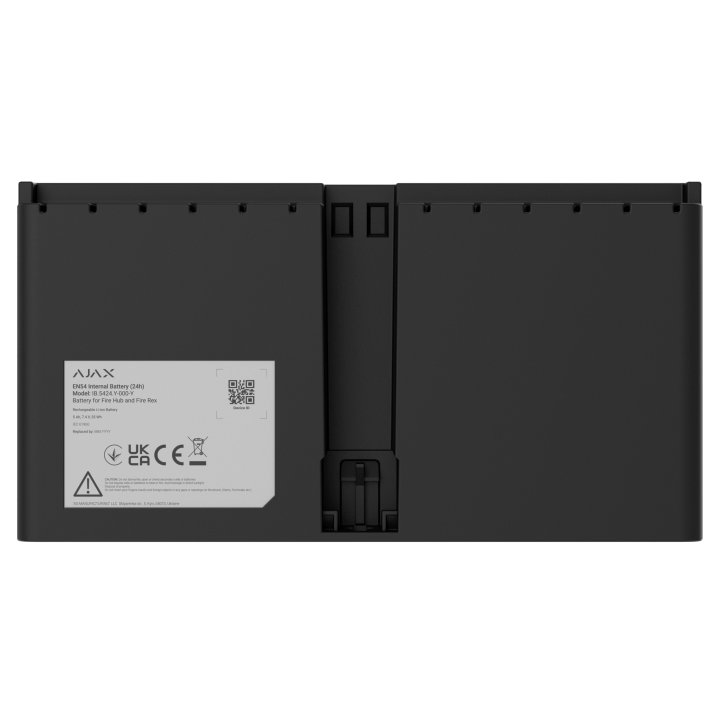 AJAX EN54 Fire & Safety • Internal Battery (24h)  • Black