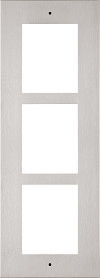 2N flush installation frame for 3 modules (must be together with 9155016)