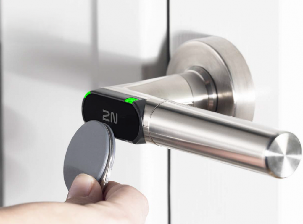 2N FORTIS Access Control  Elektronischer Türdrücker *linksdrückend*  L-Form