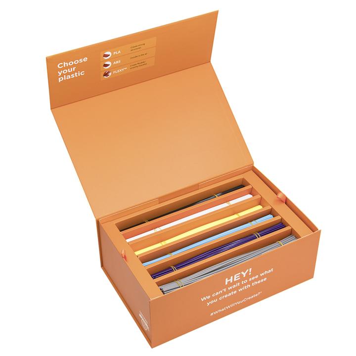 3Doodler MINT Filament Box Create+ Learning Pack Refill 1200 für Create+ 3D Stifte