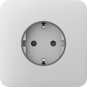 Ajax Homeautomation Abdeckung Outlet SoloCover (basic) [type F] *weiß*