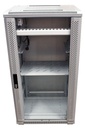ALLNET 19Schrank, 32HE, B600/T1000mm, Glastür, Lichtgrau, SNB-Serie,