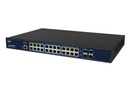 ALLNET Switch full managed 24 Port Gigabit / 24x LAN / 4x SFP / Fanless / 19 / ALL-SG8626M