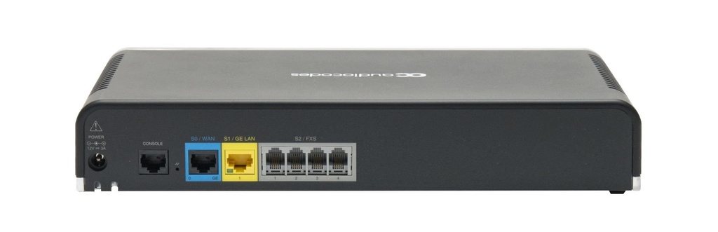 Audiocodes MediaPack 508 analog VoIP gateway  with  4 FXO Voice Interfaces and option to add 4 FXS with license