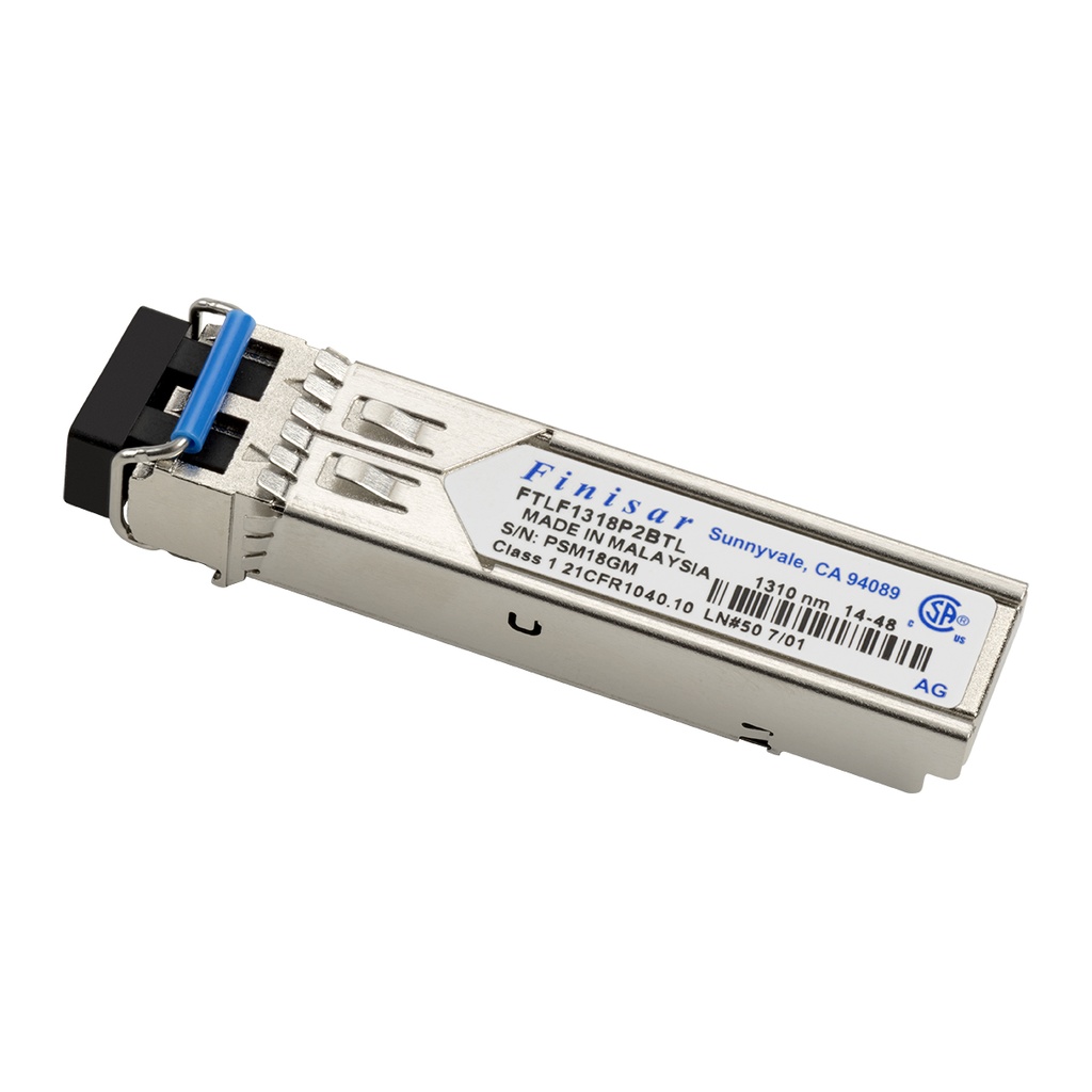 1000BASE-LX Fiber SFP Transceiver avec DDM (1310 nm, Singlemode)