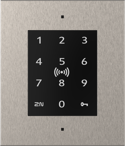 [9160346-S] 2N Zutrittskontrolle • Access Unit 2.0 •  Touch-Tastatur & RFID-Leser • 125kHz • Seos 13.56MHz • NFC • PICard