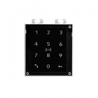 [91550946] 2N Zubehör  IP Verso – Touch keypad & RFID reader 125kHz, 13.56MHz, NFC, PICard compatible