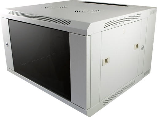 [ALL-SMB6606GRAU] ALLNET 19 6U, deux pièces, P : 600mm, gris, SMB-Serie
