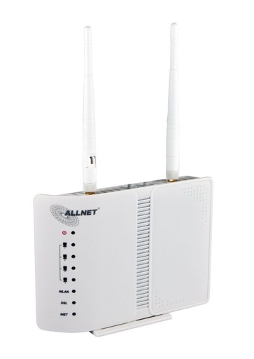 [ALL-WR02400N] ALLNET ADSL2+ Router inkl. Modem und WLAN ALL-WR02400N