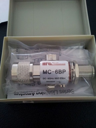[MC-6BP] ALLNET Antennen-Blitzschutz 0~6 GHz N-Type M -> N-Type F