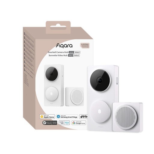 [CH-C09DW] AQARA Smart Video Doorbell G410 *weiss*