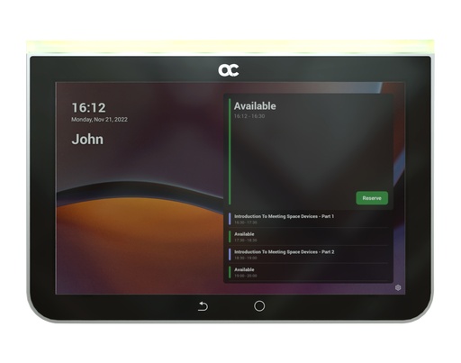 [TEAMS-RX-PANEL] AudioCodes - RX-PANEL Touch Scheduler for Microsoft Teams Rooms