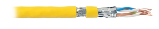 [99827.100] Kabel 2000MHz, CAT8.2, S-STP(S/FTP), Verlege,  100m Ring, AWG22, Draka C22, 4P 2GHz LSHF-FR, Class Dcas1d1a1, Class Eca,