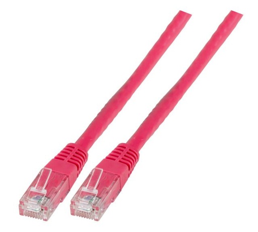 [K8100MA.2] Patchkabel RJ45, CAT6 250Mhz,  2m magenta, UTP(U/UTP) PVC, CCA,