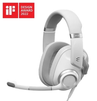 [1000969] EPOS H6PRO Closed - White Double Sided