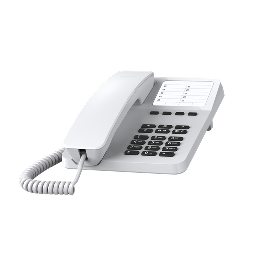 [S30054-H6538-B102] Gigaset DESK 400 weiß, anloges Telefon