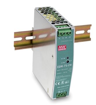 [EDR-75-24] Mean Well power supply - 24V 75W DIN rail